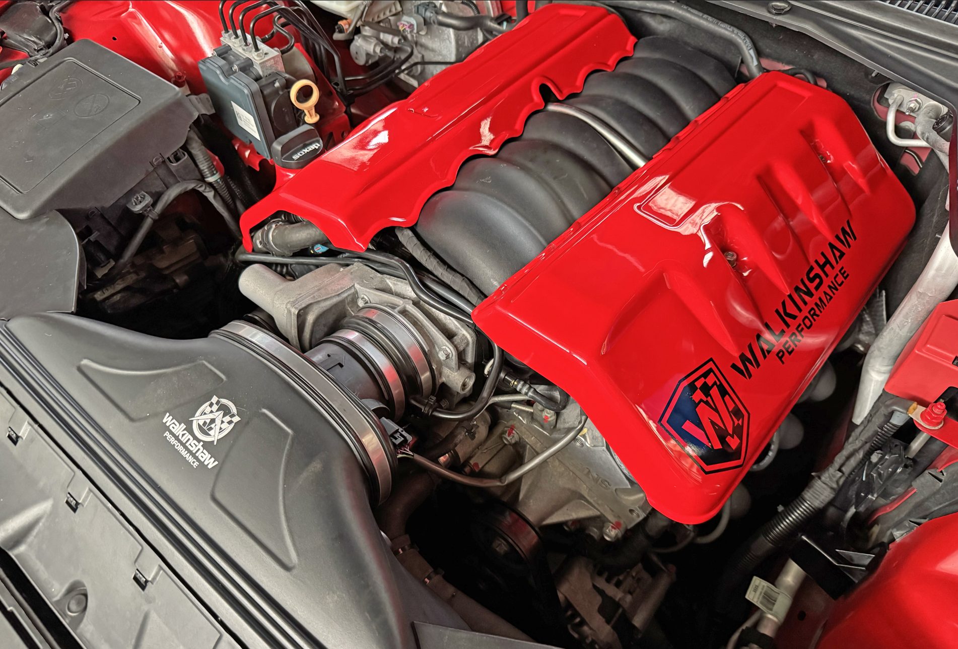 Walkinshaw Performance Cold air intake and engine covers